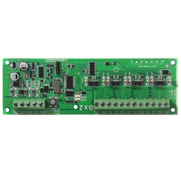 MODUL DE EXTENSIE 8 ZONE PENTRU SP, MG ,E SI EVO MODUL DE EXTENSIE 8 ZONE PENTRU SP, MG ,E SI EVO
