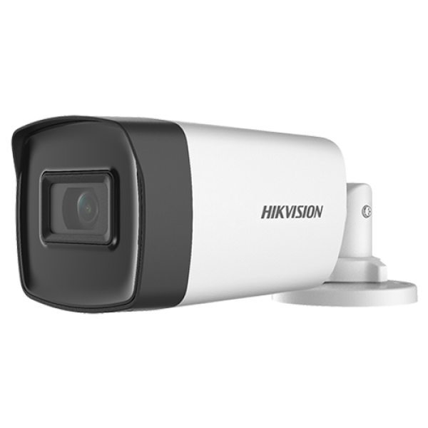  Camera de supraveghere Turbo HD Bullet, 5MP, IR 80m, 3.6mm, Hikvision DS-2CE17H0T-IT5F-3.6mm